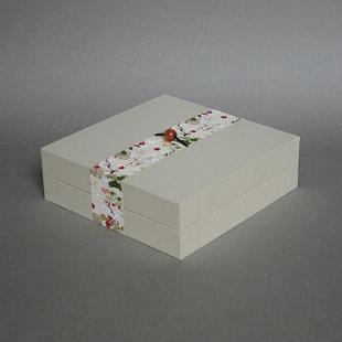 定制高级绿茶燕窝空盒香草纸大地纸营养品化妆品端午粽子包装礼盒