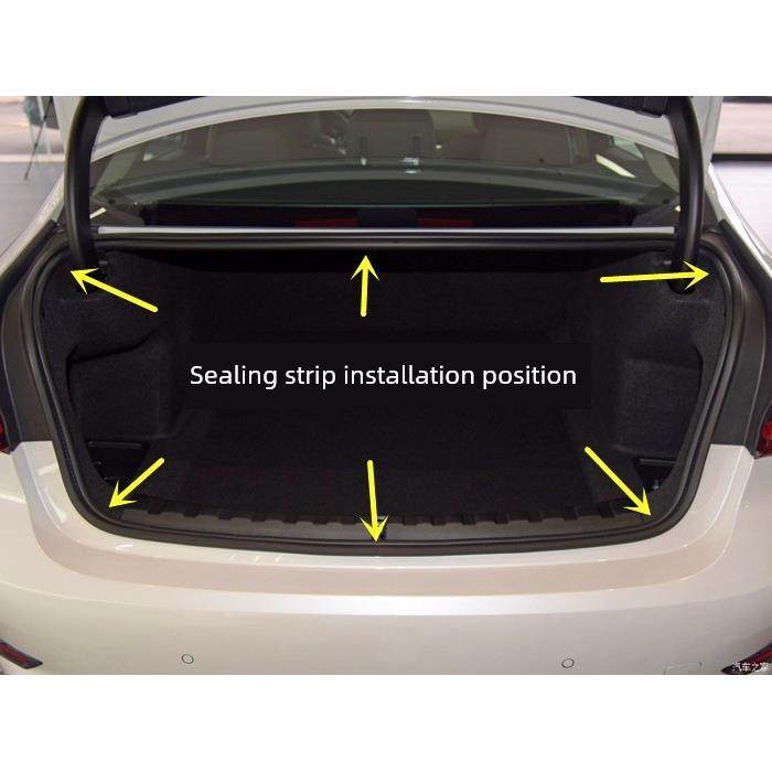 长安悦翔V3 V5 V7后备箱防水防尘密封胶条后尾箱隔音皮条
