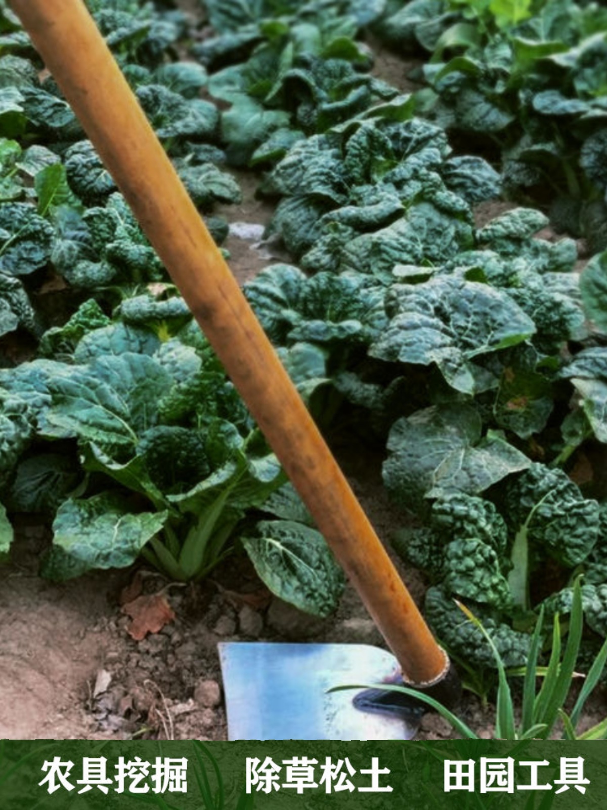 农用植土田钢柄耙地除s草种菜翻地松土农户外挖种工具家用