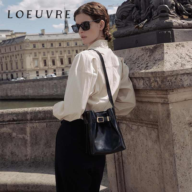 loeuvre水桶包休闲百搭单肩包