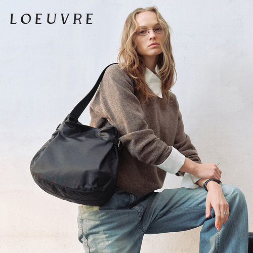 loeuvre车静媛同款单肩手提包