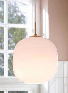 丹麦VL45 Radiohus玻璃吊灯球形餐厅设计师吧台中古床头卧室灯具