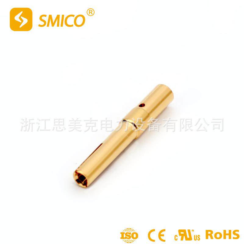长期有货 5A重载连接器 冷压针母针镀金 SO-CSGF冷压插针插孔