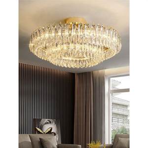 奥美居客厅轻奢水晶灯法式卧室餐厅全屋套餐组合后现代大气吸顶灯