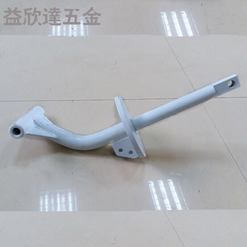 速发通用搅拌车配件卸料斗转轴水泥混凝土罐车下料斗底座支架支伸