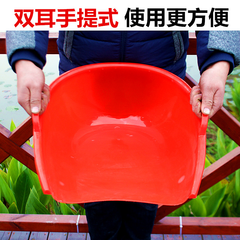 速发畚斗大号塑料畚箕熟料簸箕撮箕撮斗大号耐用农用收粮晒谷麦晒