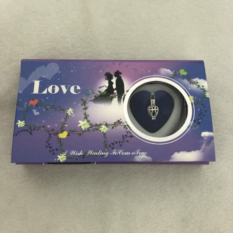 速发自己开蚌珍珠易拉罐箱河蚌吊坠项链礼盒友淡水情侣颈饰