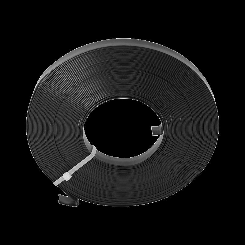 速发不锈钢扎带包塑盘带船用电缆带自制式涂层盘带黑色打包带16mm