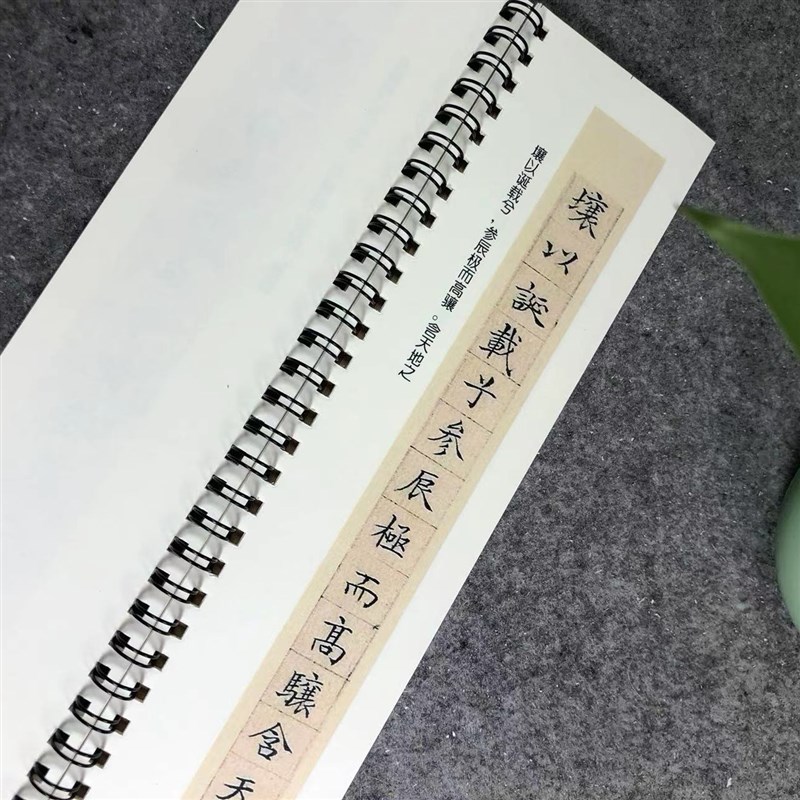 速发明文征明小楷琴赋近距离卡单册27页