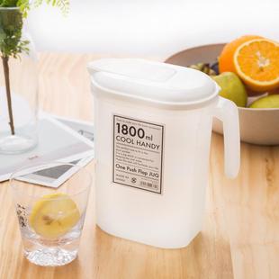 柄进凉口水壶家用带手冰箱冷藏果汁高杯大容量耐温热冷水壶