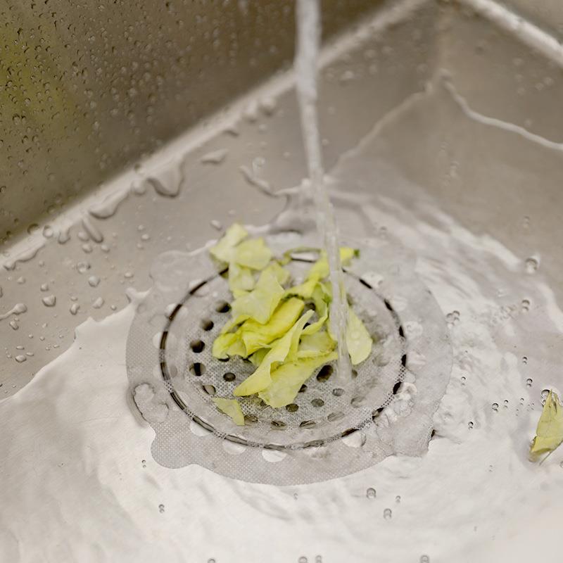 卫生间地漏纸下水槽道贴防堵塞塞水滤过滤网毛发过滤器过贴膜