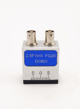 双晶直探头5P6X8FG20 F10 F30超声波探伤仪聚焦纵波分割式2.5MHz