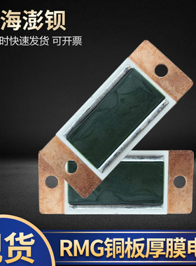 RMG 高频无感电阻 铜板片状厚膜无感负载电阻 100W 50R 50欧