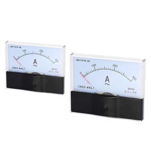 44l1交流电流表30a 50a 毫安表100ma 指针ac安装仪表200/5A互感器