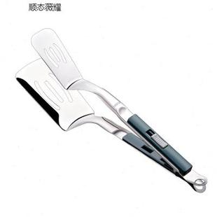 304不锈钢煎鱼铲夹煎铲夹子二合一煎炸铲子炸鱼神器多功能牛排铲