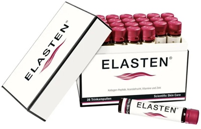 德国直邮Elasten小分子胶原蛋白肽口服液28支x25ml