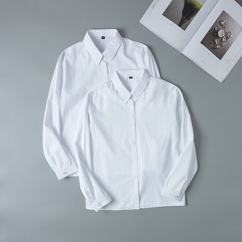 速发jk白春学搭风内搭学生制服上衣基领款百院尖础衬衣