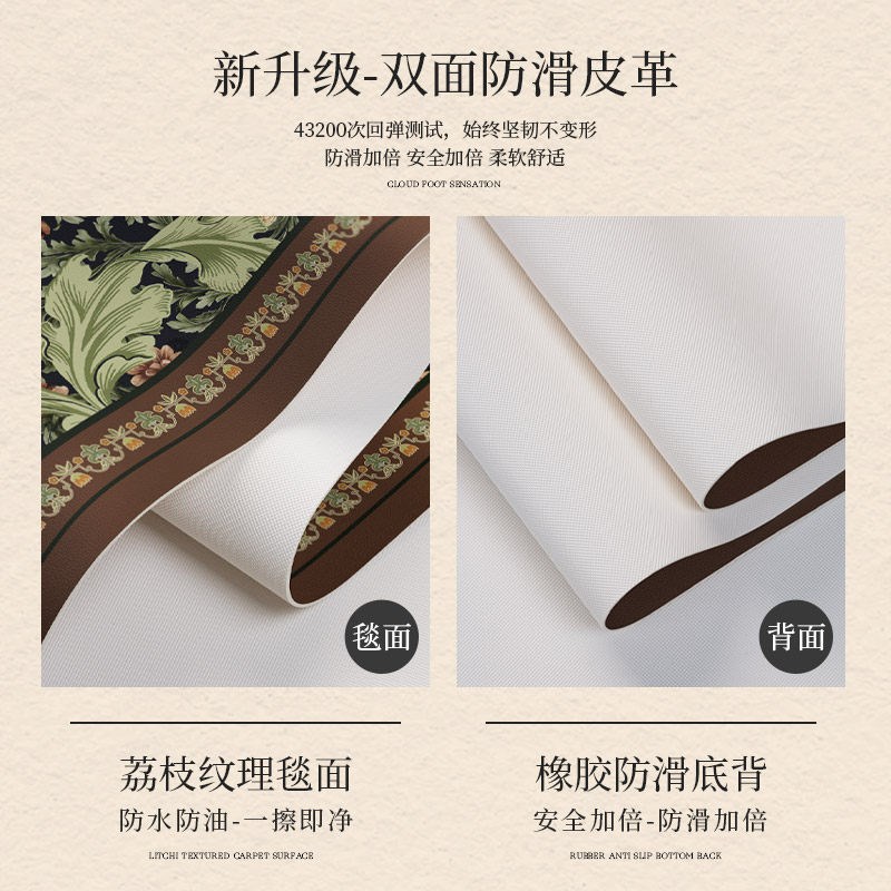 速发滚筒式洗衣机盖垫风可擦洗pvc皮革防尘罩微波炉冰箱台面盖布