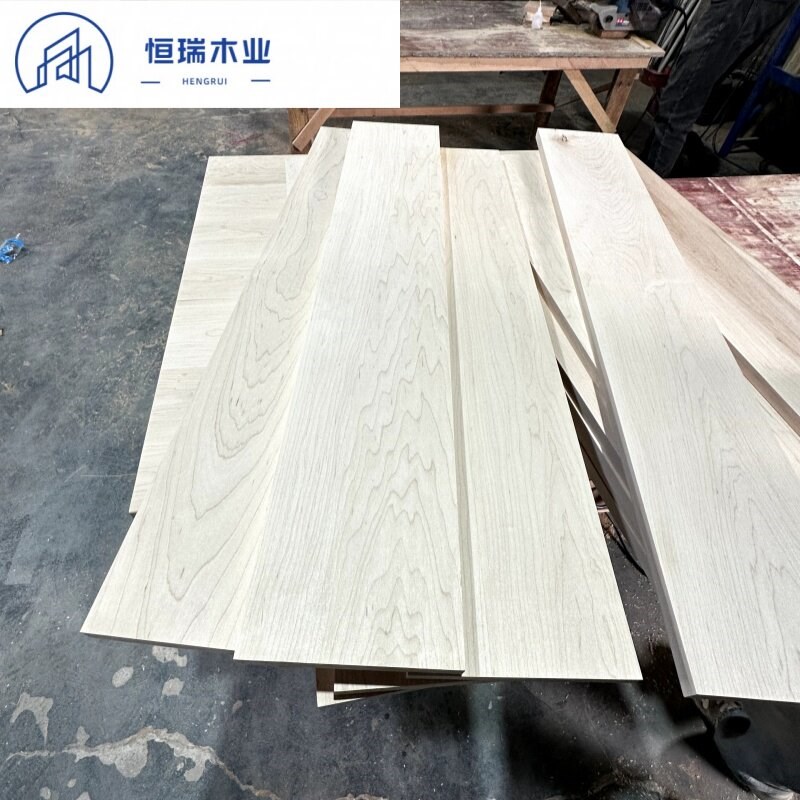 速发硬枫木实木板材木方木条桌面床板书架隔板实木板家具