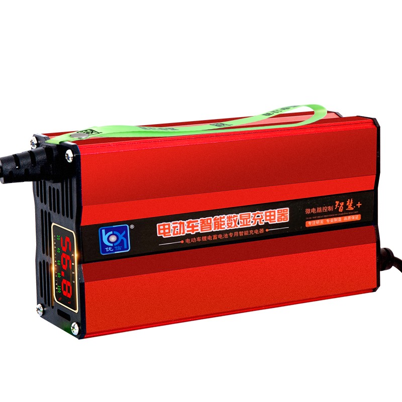 12V24V20A锂电池充电器三元铁锂14.6V29.2V伏洗地机叉车电瓶100AH