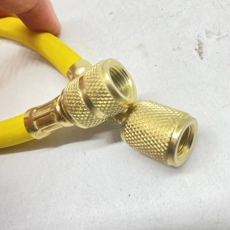 30cm公英1/4汽车空调加氟管 注油检漏加氟管 冷媒管雪种管
