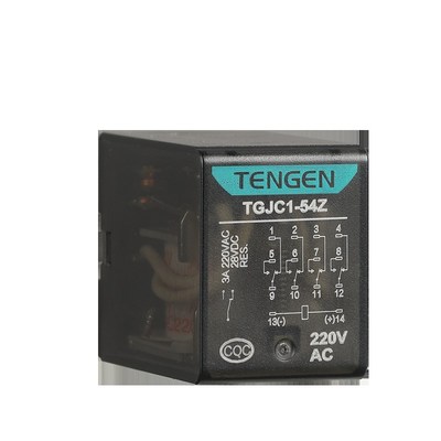 天正电气电磁继电器线圈电压多规格可选TGJC1系列不带灯新祥云3.0