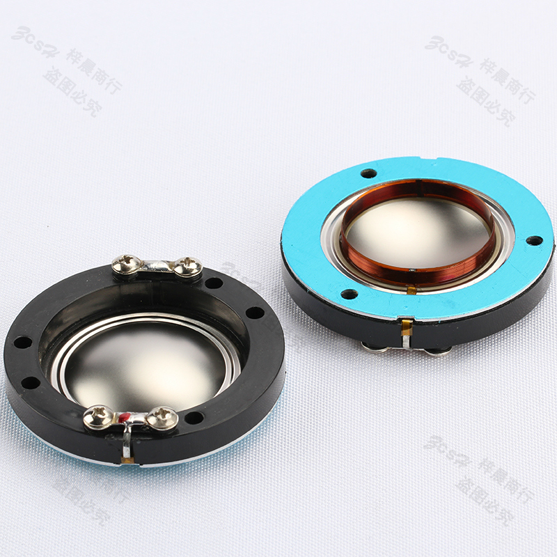 34.4mm高音音圈圆扁线音膜34芯进口钛膜舞台音响喇叭34.5圆架线圈