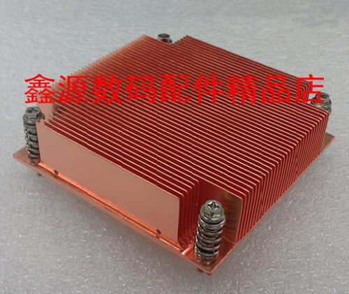 1U服务器专用纯铜CPU散热器1155 1156 1150 1366 2011 纯铜被动