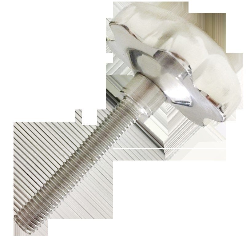 304不锈钢梅花手柄螺丝螺栓手轮把手螺杆星型手拧旋钮加长螺丝杆,搬运/仓储/物流设备,机械式停车设备（立体停车库）,淘宝优惠券,粉丝福利购,淘宝优惠卷