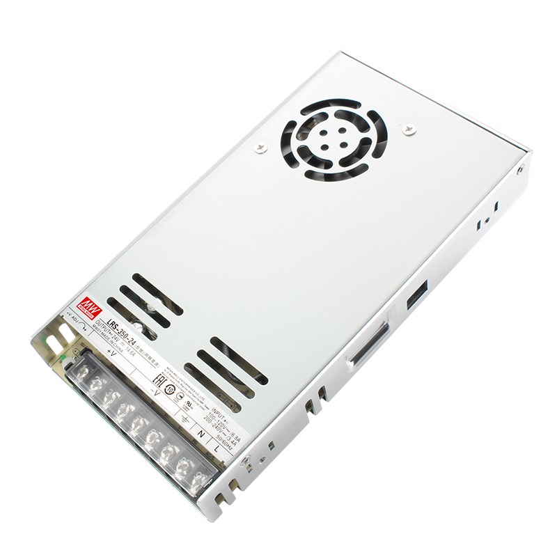 明纬LRS-350-24V14.6A直流3.3V4.2V5V12V15V36V48V开关电源S/NES