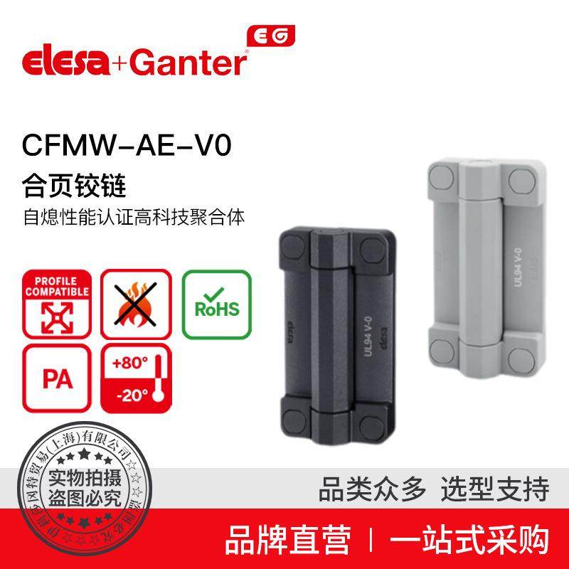 Elesa Ganter伊莉莎冈特 CFMW-AE-V0 合页铰链 高科技聚合体