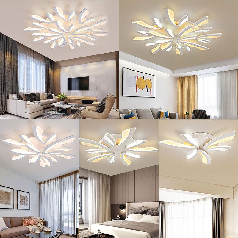 客厅灯欧式创意亚克力酒店吸顶灯新款现代简约卧室灯网红智能灯具
