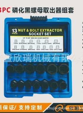 13PC14PC喷砂磷化黑螺母取出器组套 厂家直销