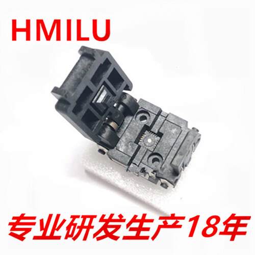 plastronics进口测试座QFN20-0.65老化20QN65F15050 QFN20烧录座