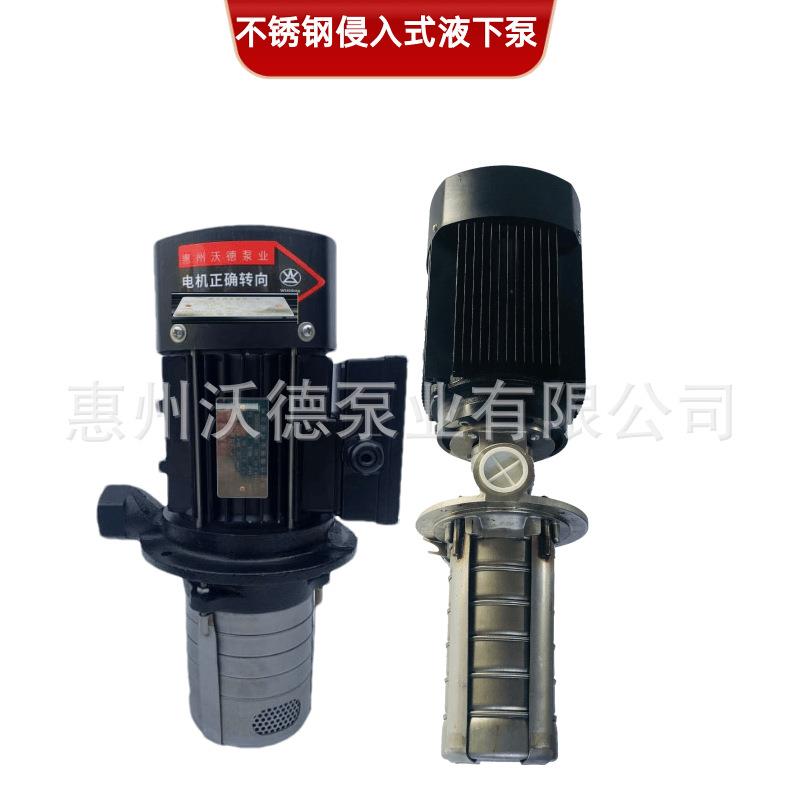 惠沃德水泵CRK2-50立式不锈钢电动多级液下循环泵550W污水提升