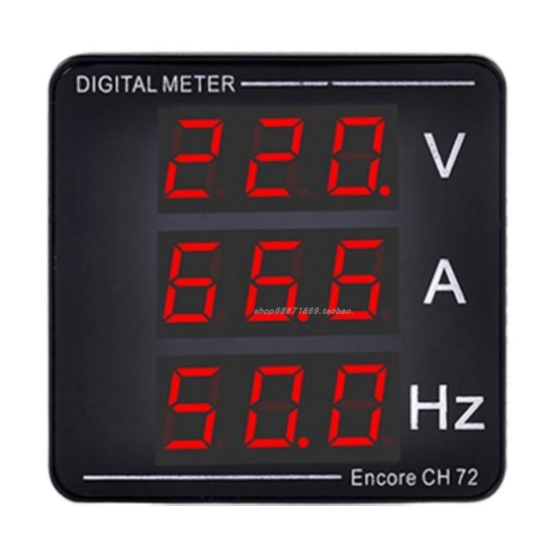 SQ/CH72数字显示组合仪表交流电压电流表频率一体表220V380V100A