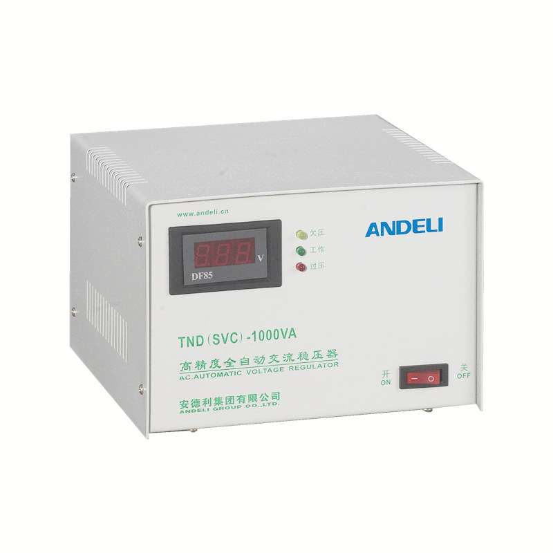 全自动家用TND-0.5KVA 1KVA 2KV 3KVA单相调压交流电脑稳压器220V