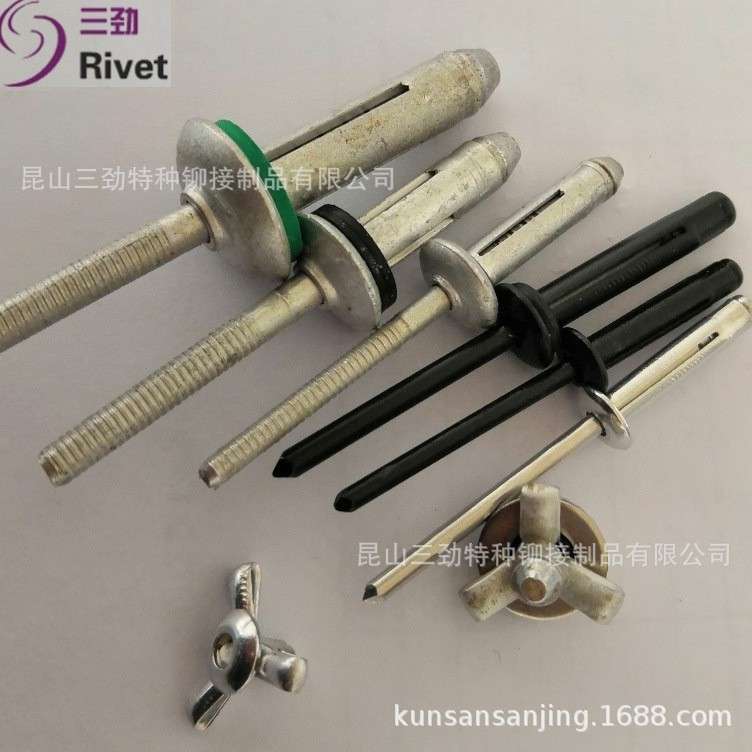 防水型灯笼抽芯铆钉大帽灯笼拉铆钉全铝开花灯笼铆钉规格齐全
