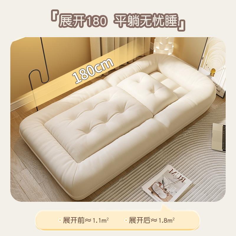 A12人卧类窝可躺可睡折叠床阳台室懒网人小沙发红可折992叠躺椅沙