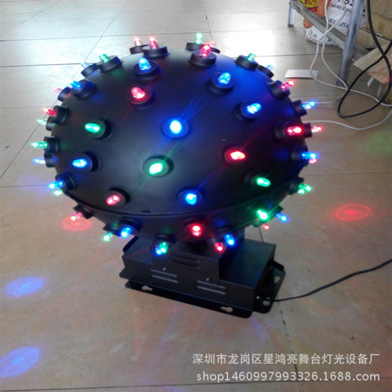 LED大魔球酒吧灯光KTV舞厅灯饰灯具舞台旋转彩球厂家直销灯光秀