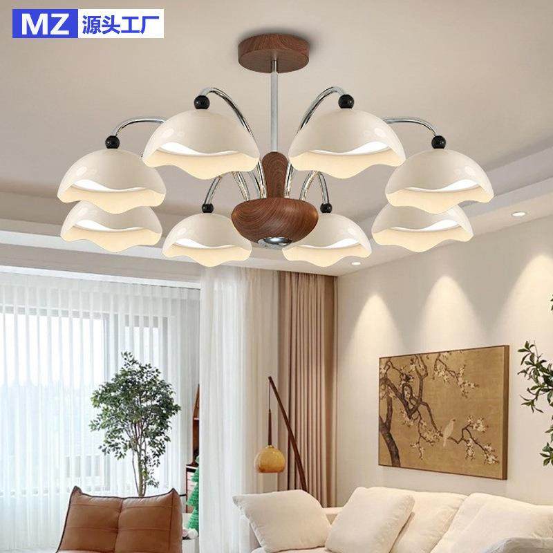 奶油中古风蛋壳客厅吊灯美式复古感2025新款法式主卧室灯具,电子元器件市场,集成电路（IC）,淘宝优惠券,粉丝福利购,淘宝优惠卷