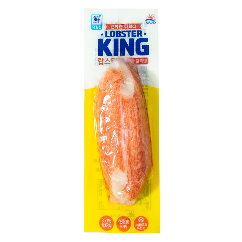 韩国进口思潮大林蟹肉棒手撕蟹柳