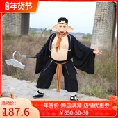 速发?猪八戒演出服唐装 厚舞台道具天蓬元 齿全套面具加饰肚皮九帅