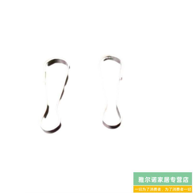 速发浴帘挂钩加长10厘米小挂钩朱丹扣挂钩扣厚防风朱胆扣窗帘袜夹