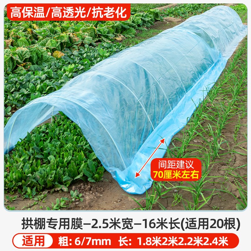 速发温室塑料蔬菜养殖小型大棚骨架玻璃纤维小拱棚实心杆塑料菜园