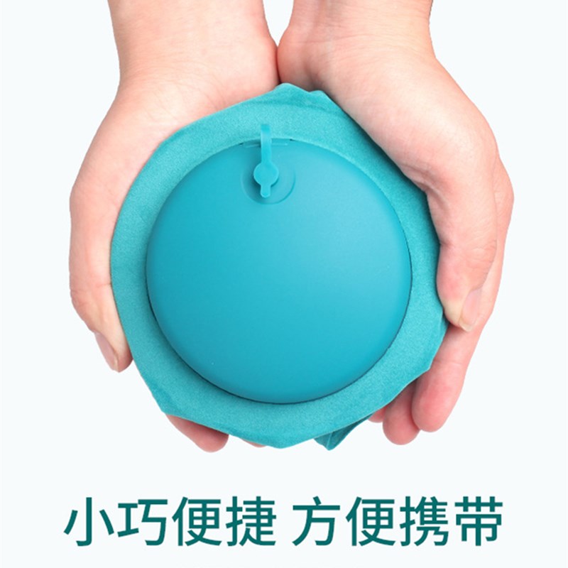 速发充气枕头旅游出差坐车腰垫男户外露营便携按压冲气枕头睡觉神