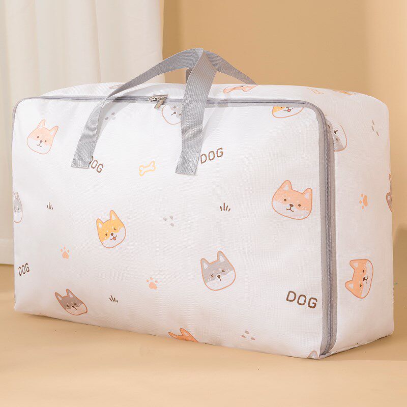 速发衣被收纳袋幼儿园儿童被褥被子棉服手提袋防水防潮行李搬家袋