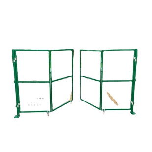 速发篱笆围栏浩天铁丝网门铁栅栏门护栏网门仓库门易门庭院门果