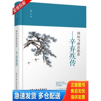正版库存书词坛飞将应犹在 辛弃疾传 9787563950249 墨三 北京工业大学出版社