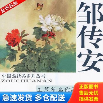 正版库存书邹传安工笔花鸟作品选 9787807381419 邹传安绘 天津杨柳青画社